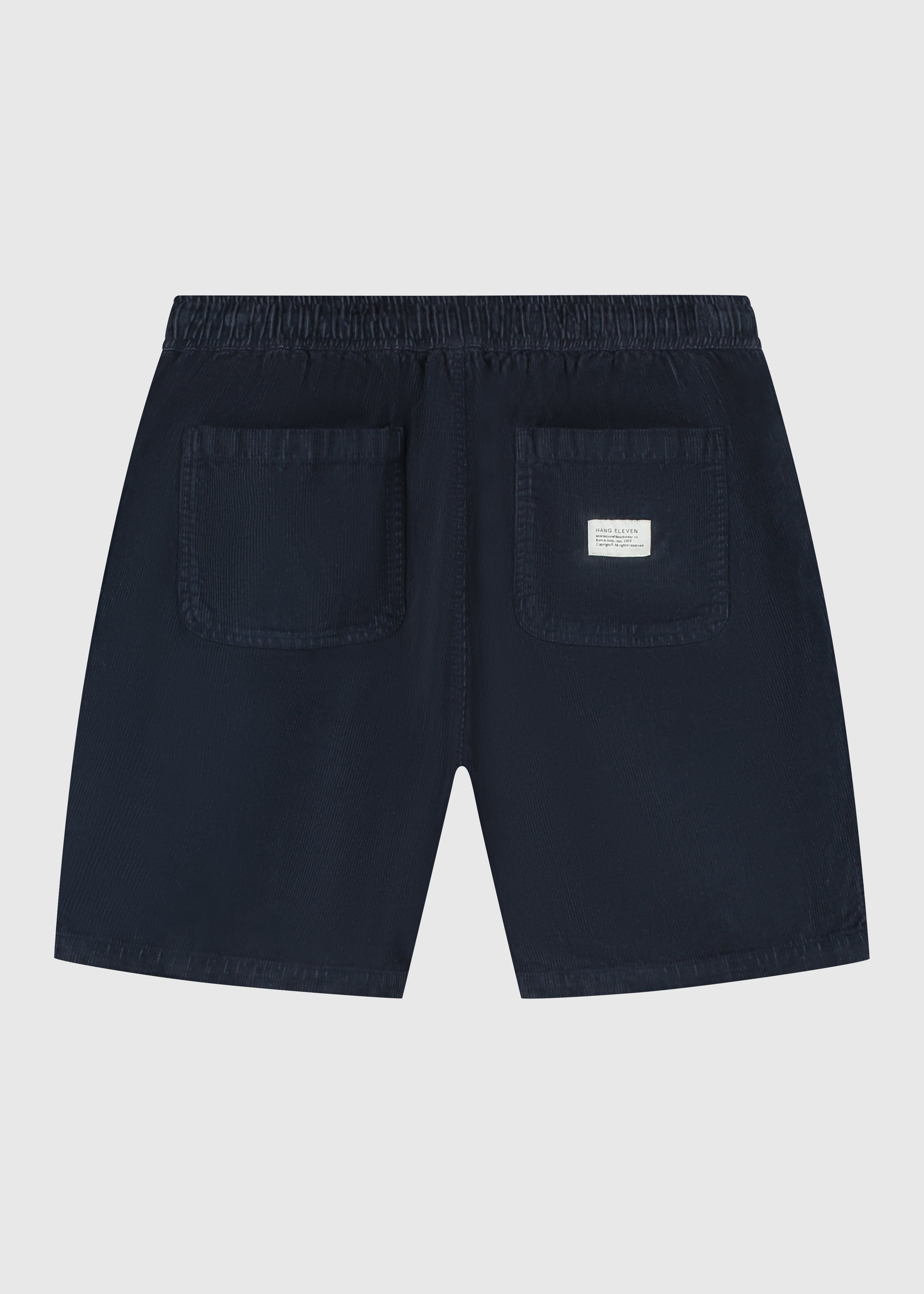 Corduroy Short - Navy Blue