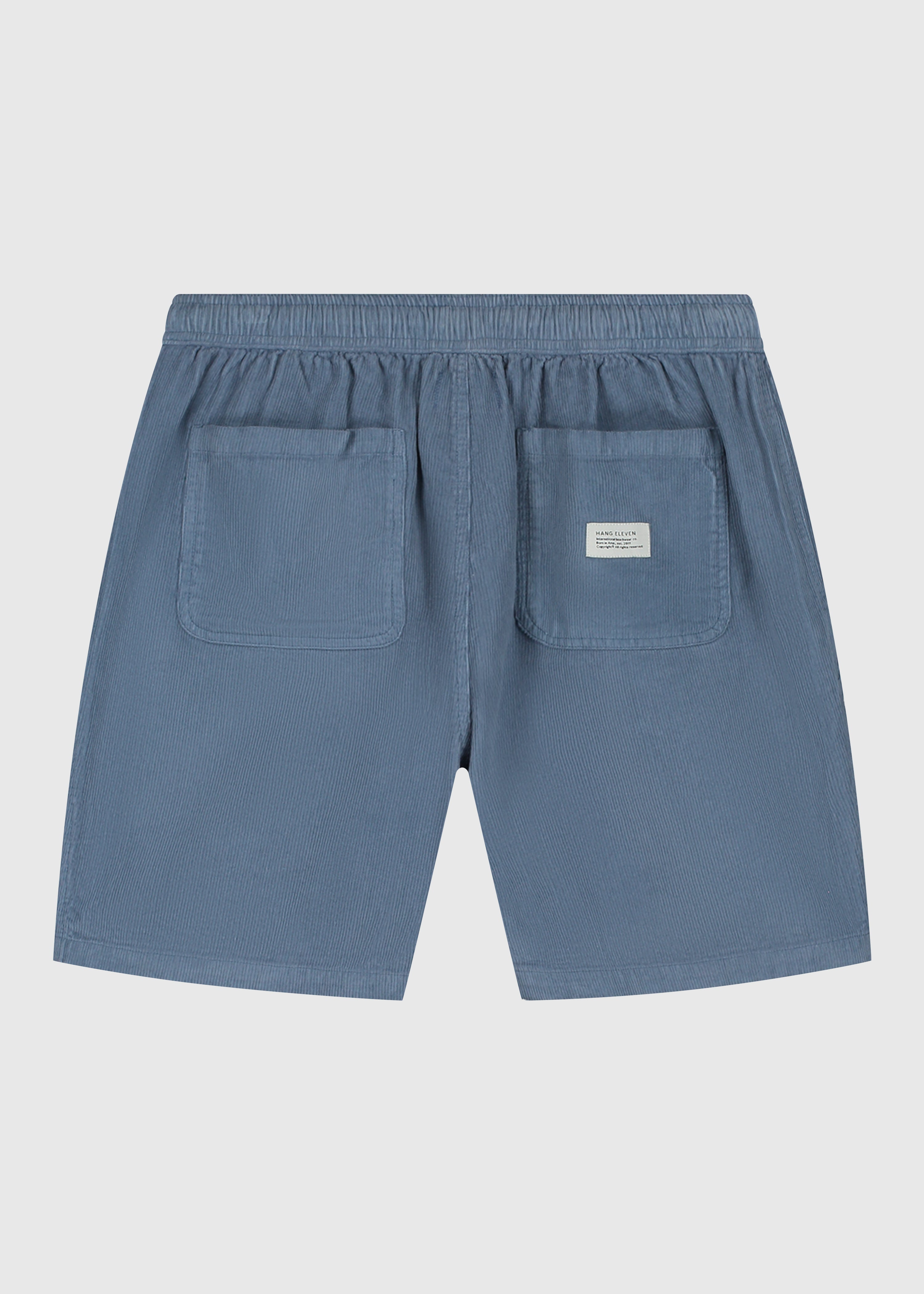 Corduroy Short - Stone Grey