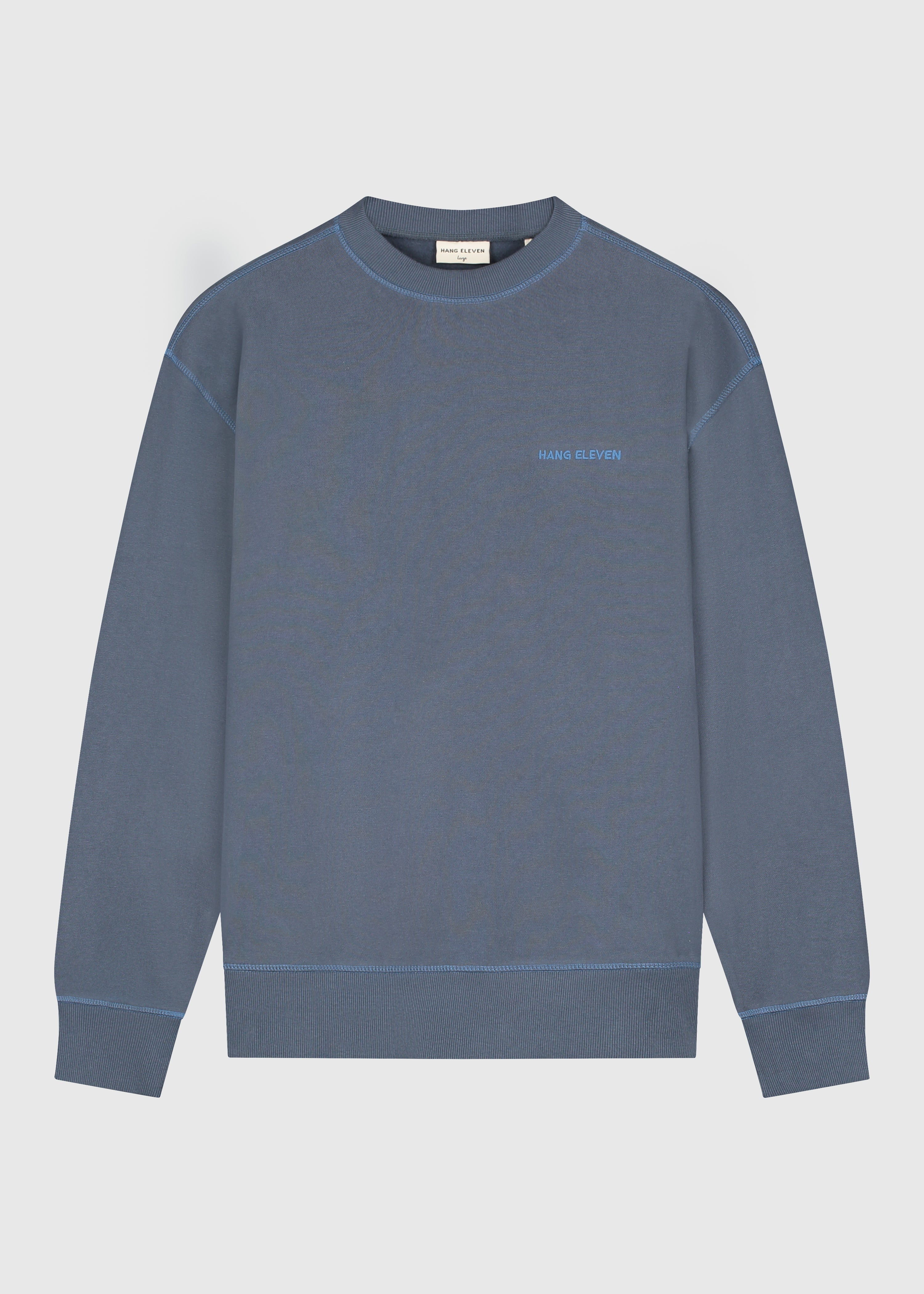 Cursive Crewneck - Navy Blue