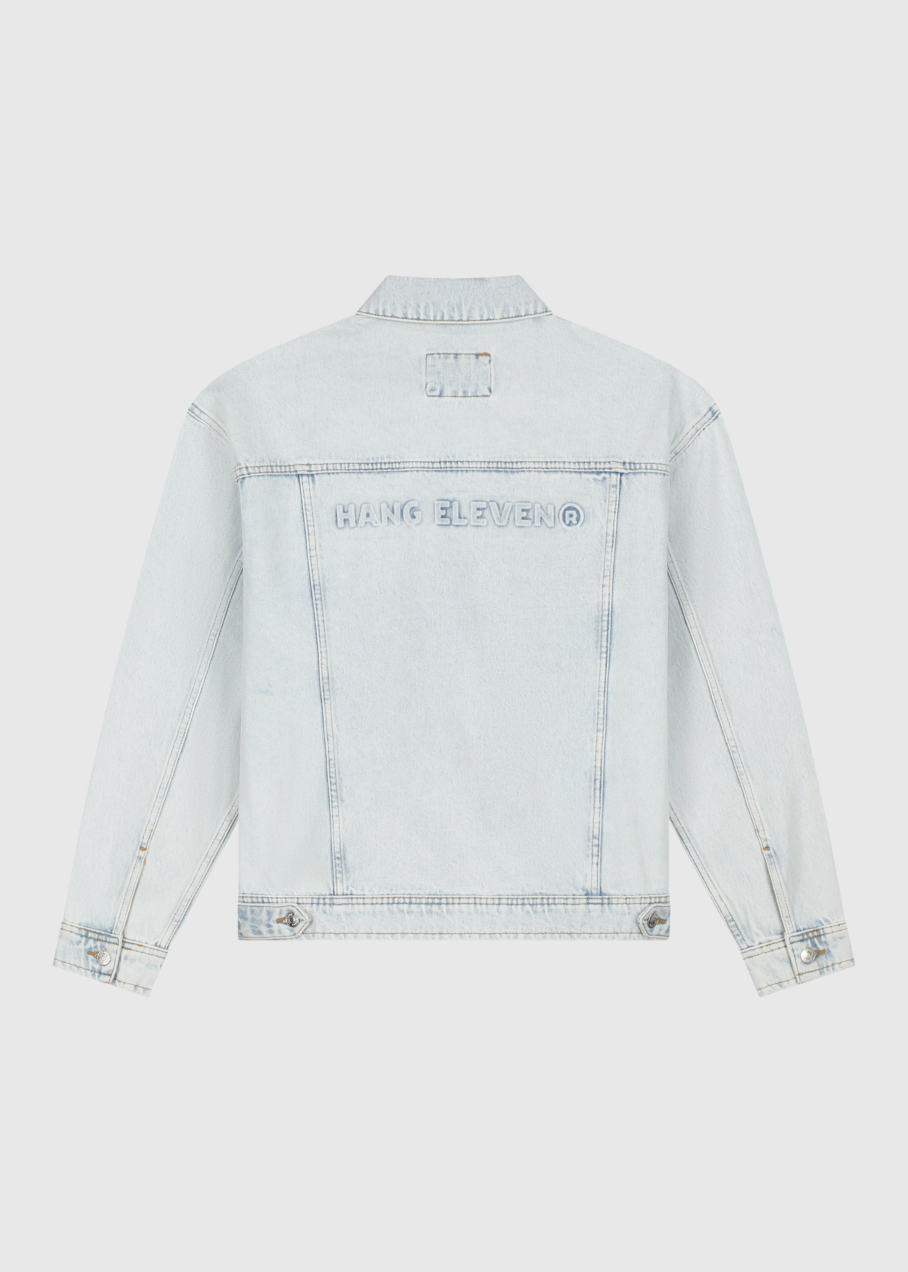 Premium Denim Jacket - Light Blue