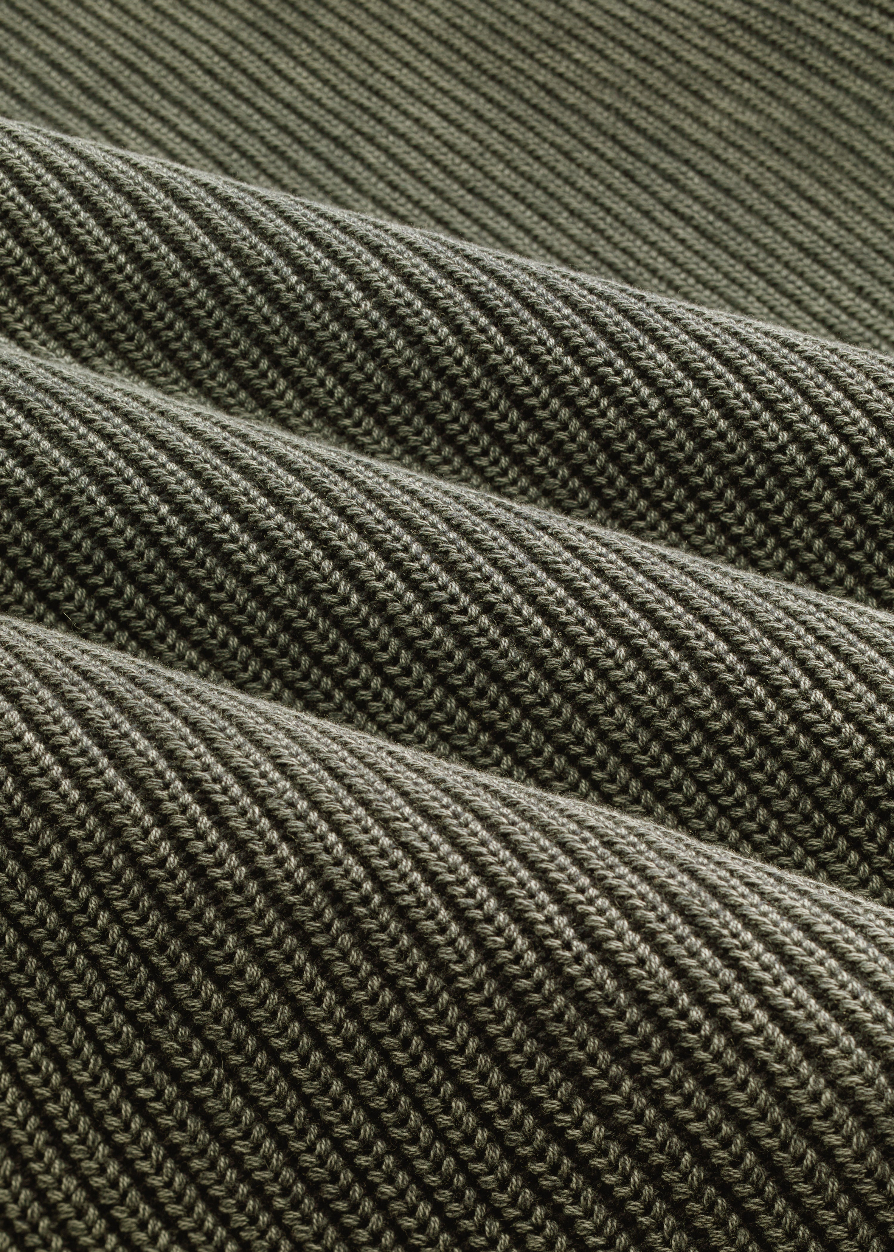 Washed Knit Crewneck - Chimera Green