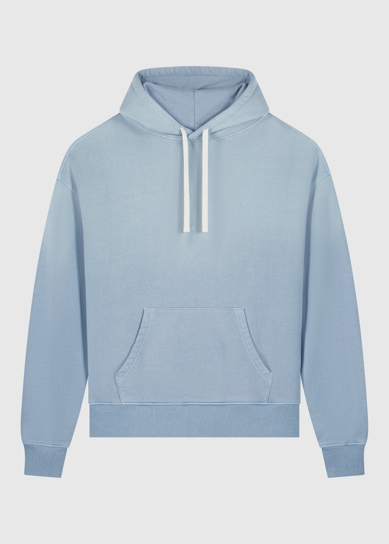 Heavy Gradient Hoodie - Light Blue