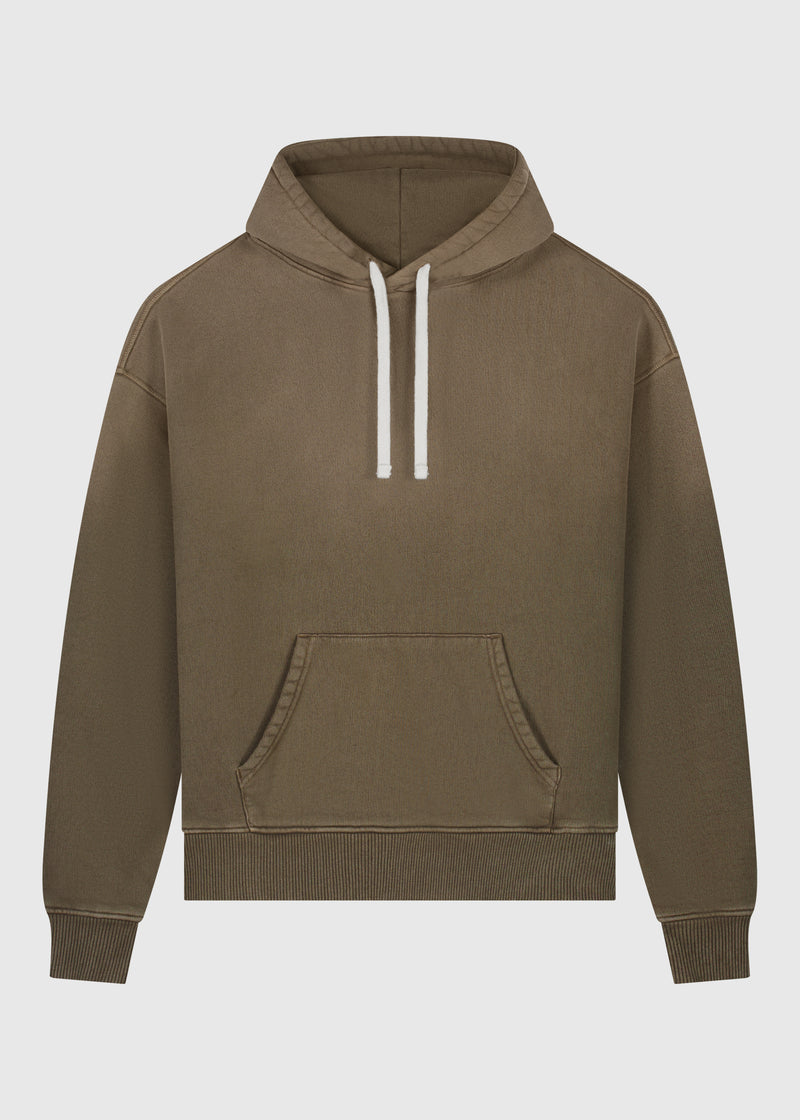 Kapuzenpullover mit Farbverlauf – Braun