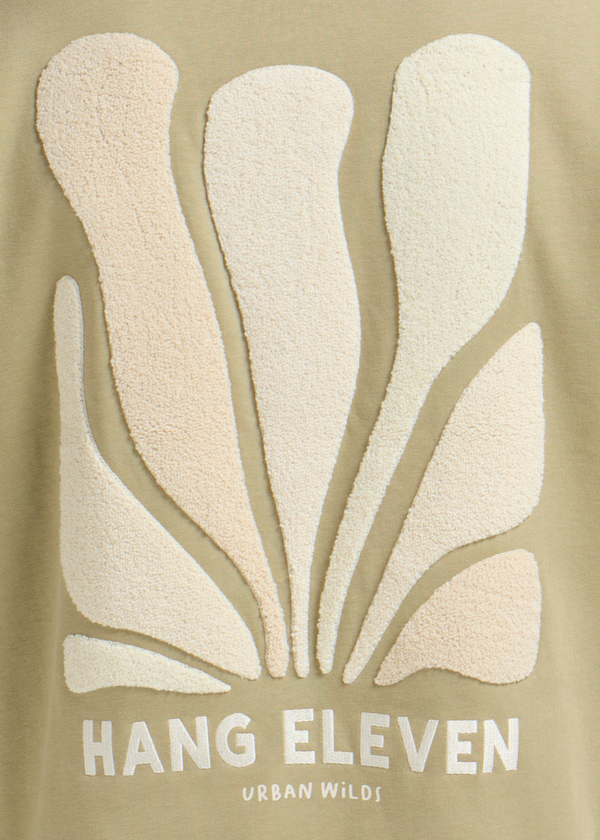 Florae Crewneck - Slate Green