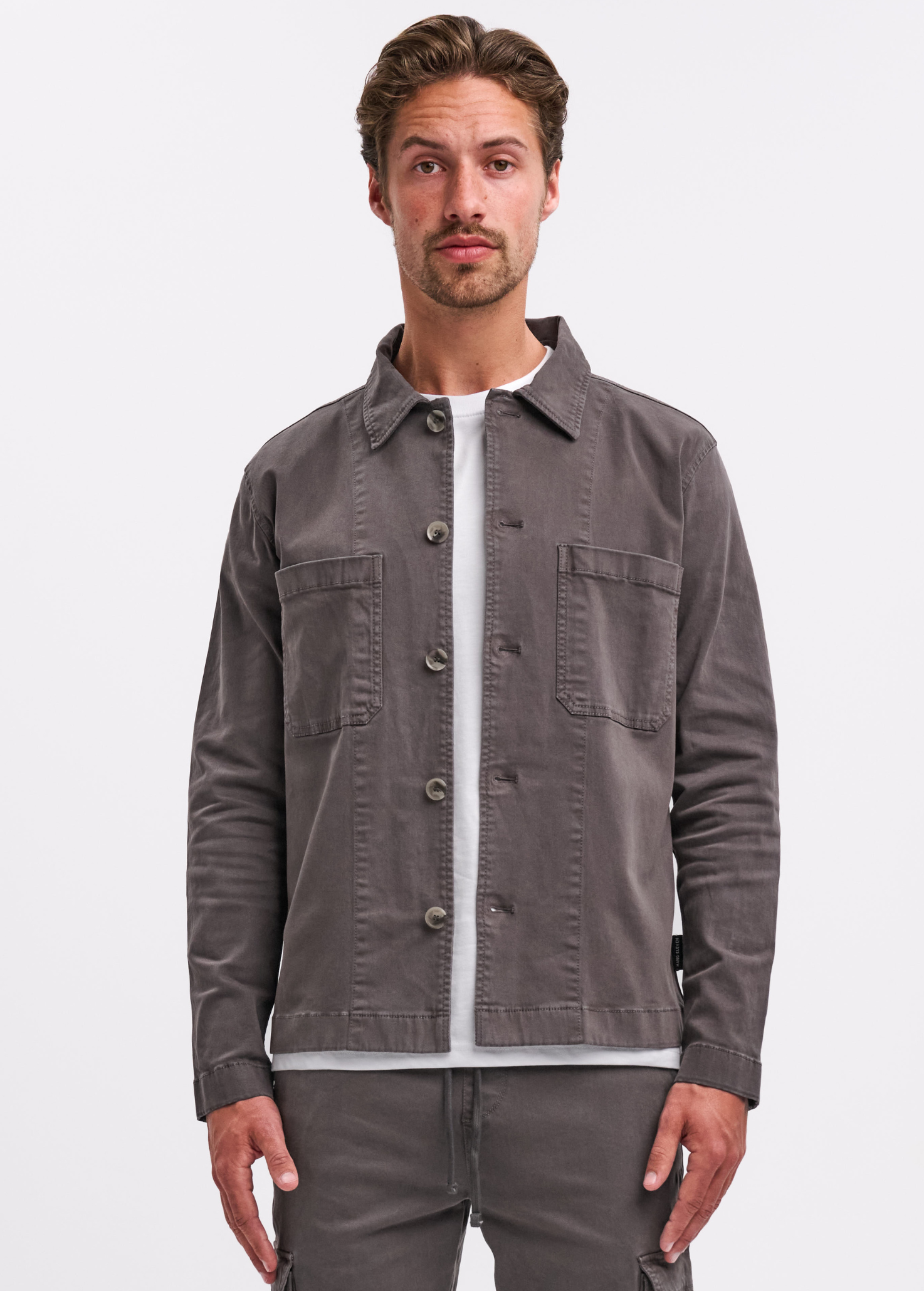 Worker Jacket - Washed Brown