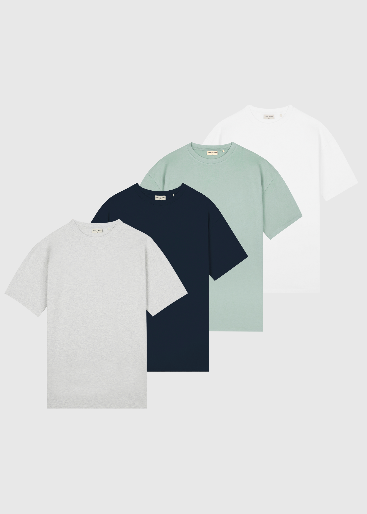 Heavy Oversized Premium Tee - 4 Pack