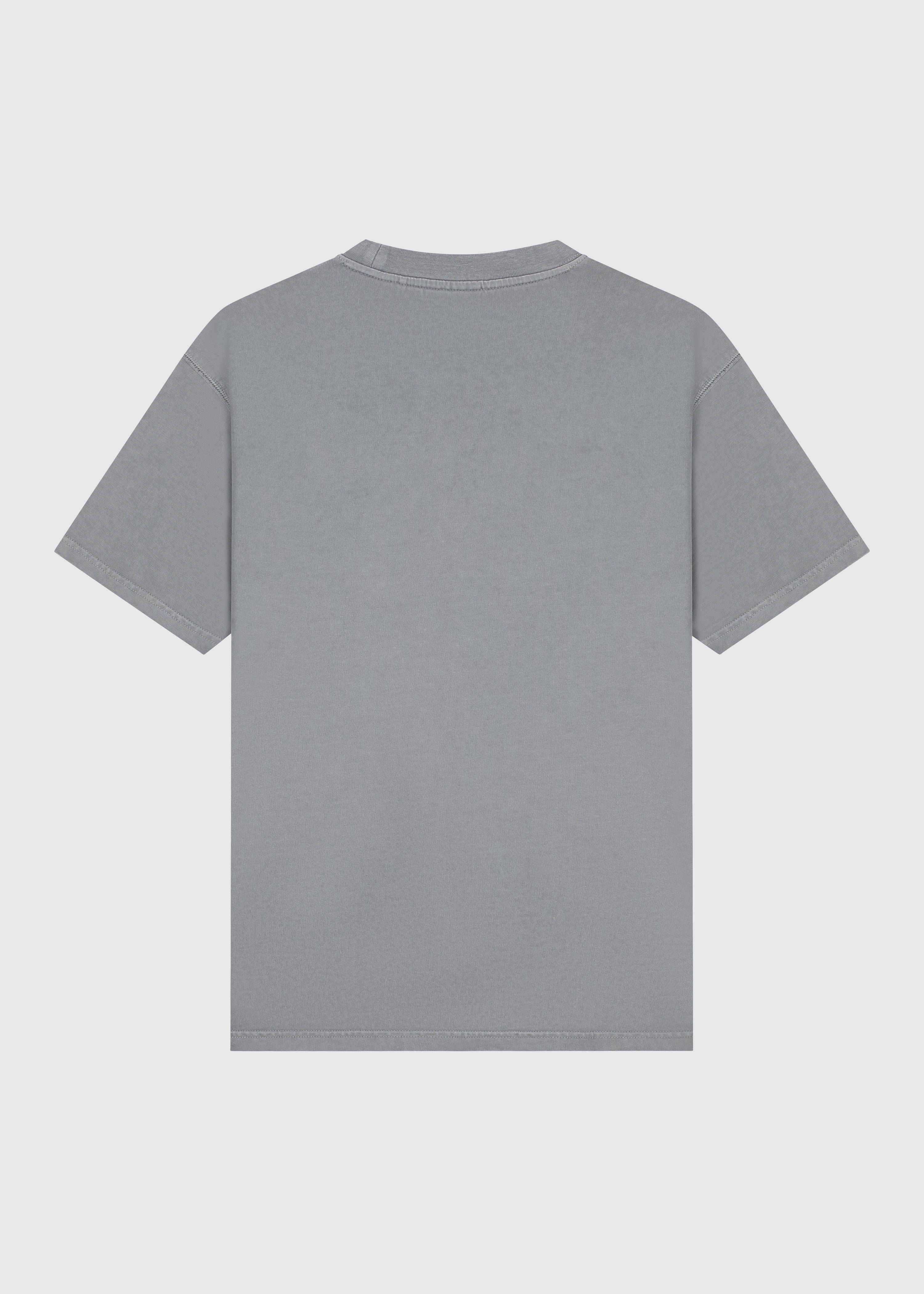 Washed Essential Tee - Stone Grey