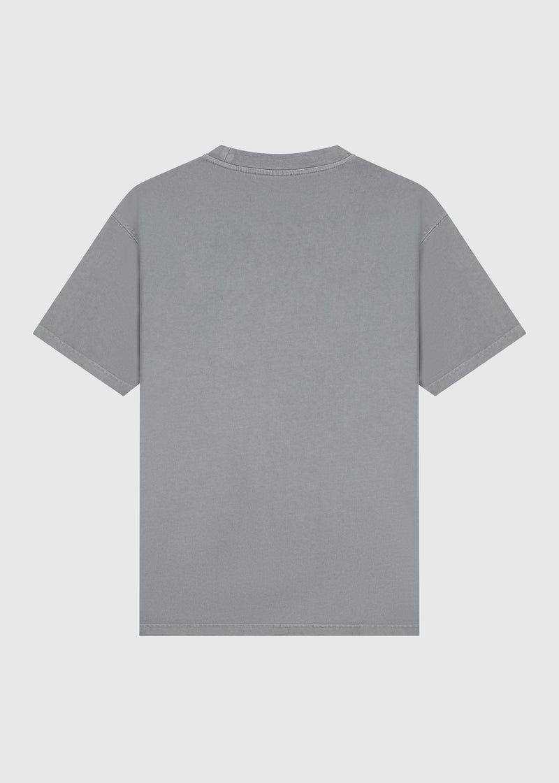 Washed Essential Tee - Stone Grey