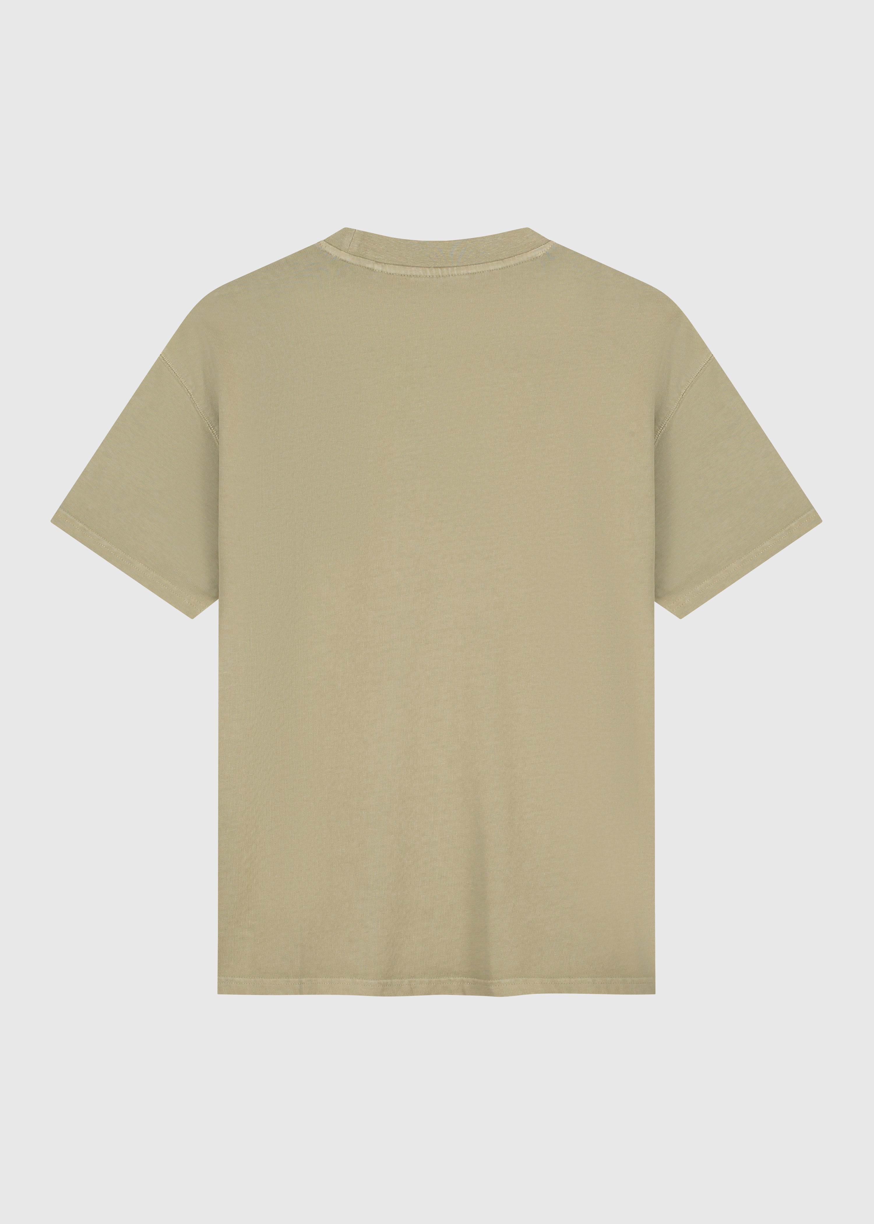 Washed Essential Tee - Slate Green