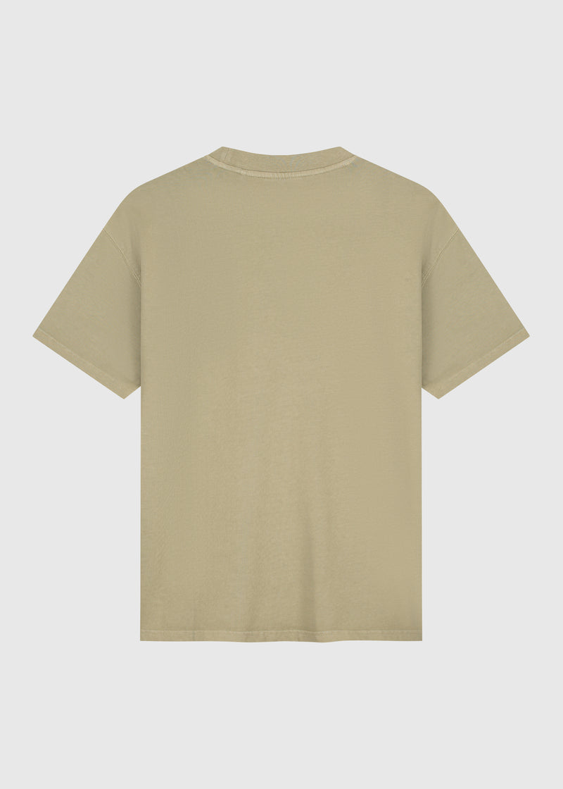 Washed Essential Tee - Slate Green
