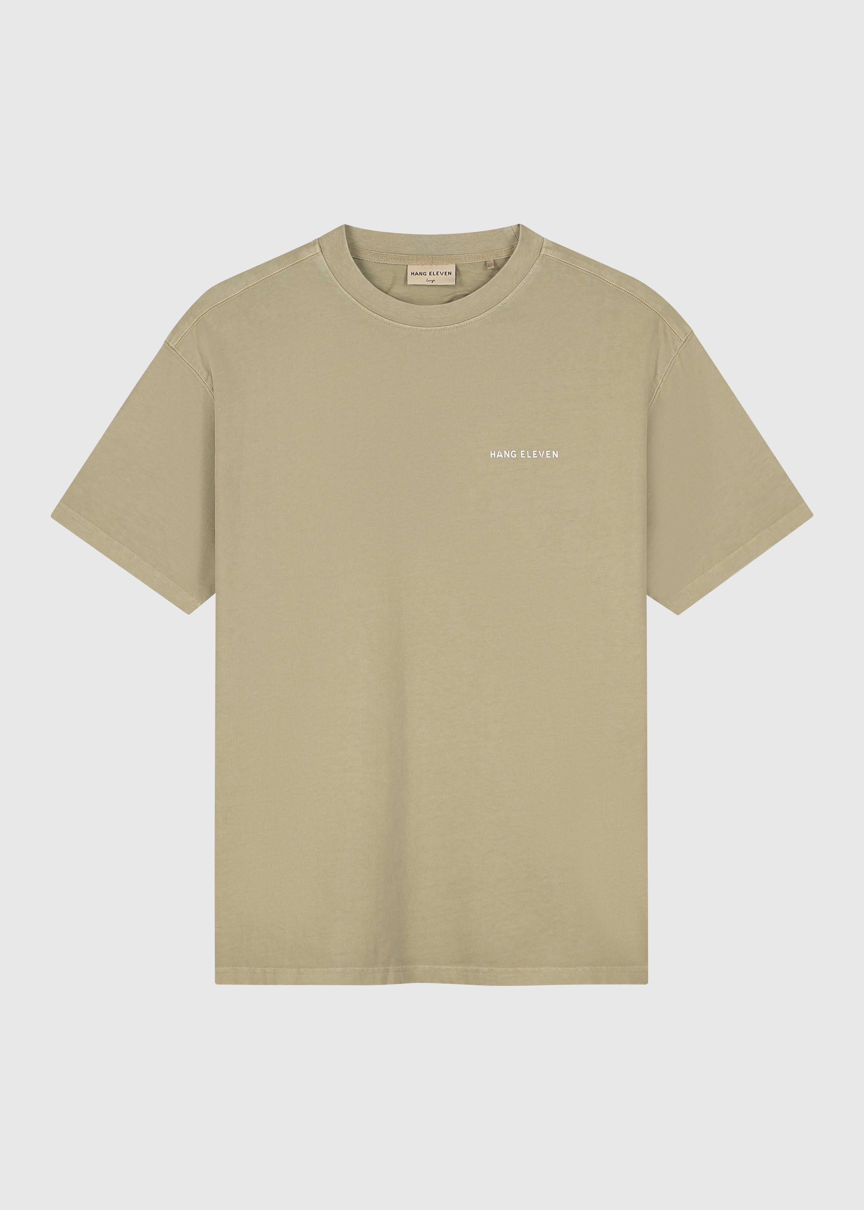 Washed Essential Tee - Slate Green