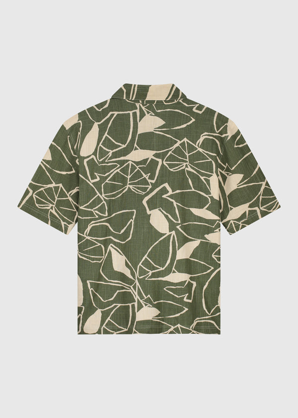 Plants Slub Shirt - Grün