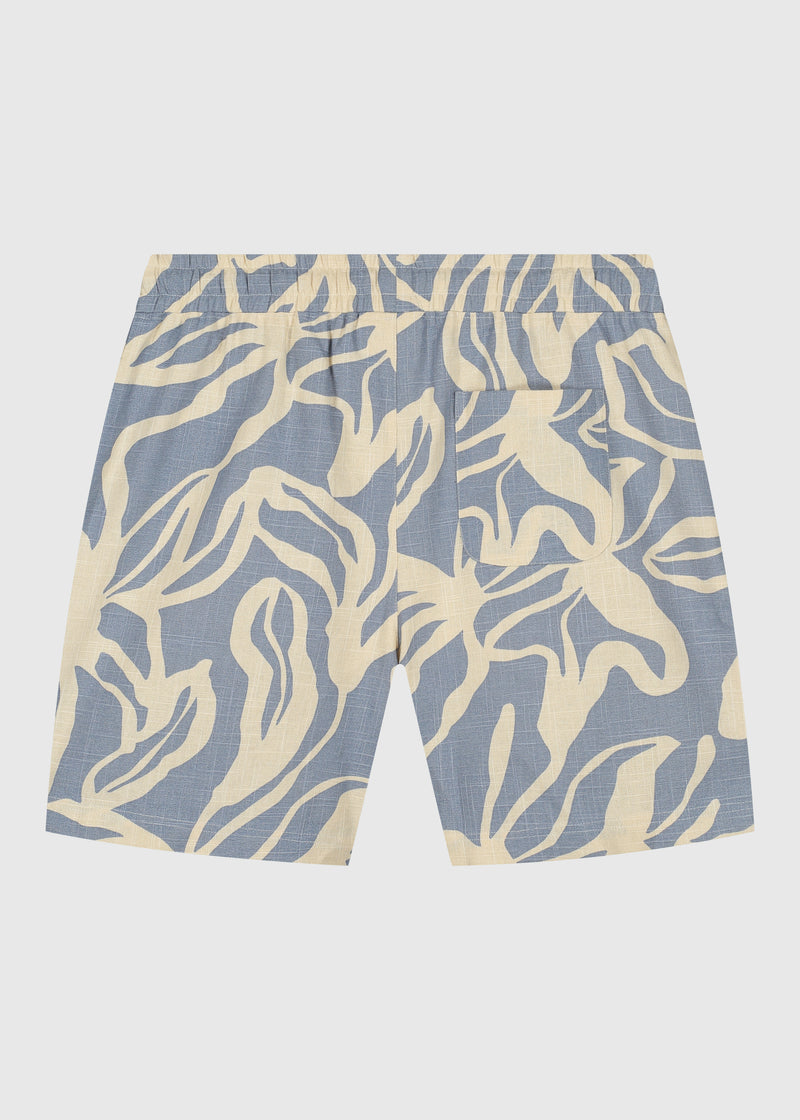 Pflanzen Slub Short - Dusty Blue