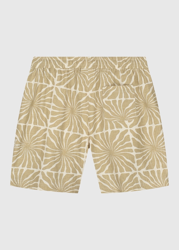 Flower Slub Short – Sand