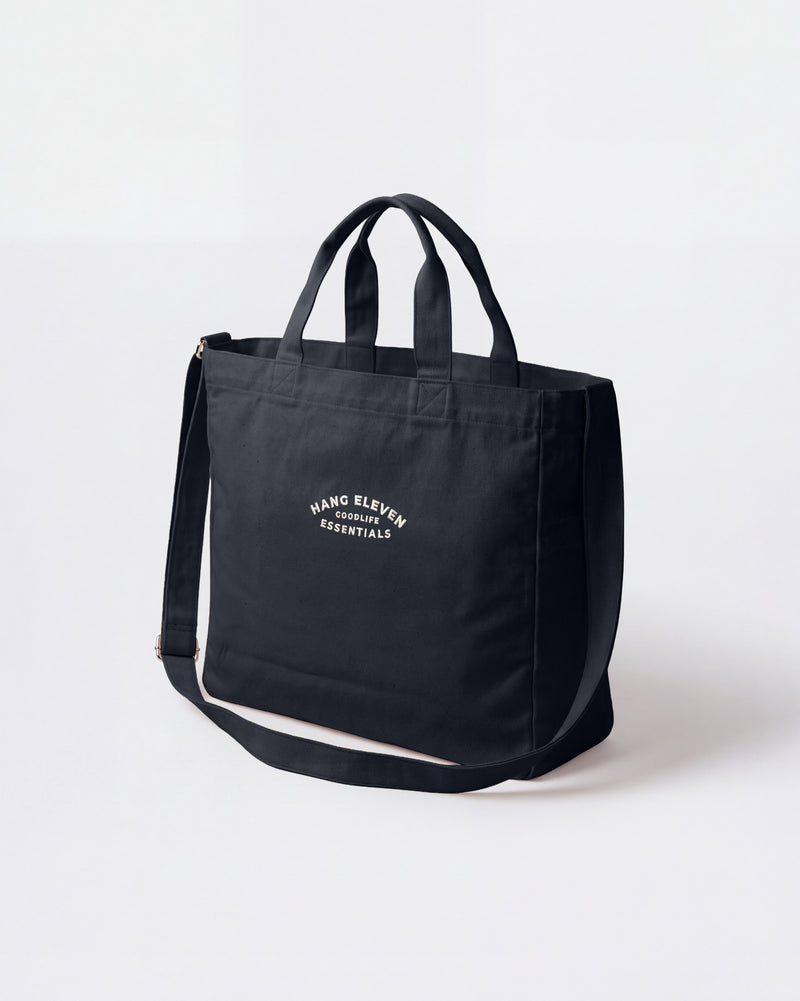 Sac cabas - Noir délavé
