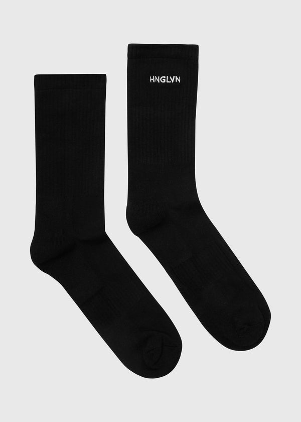 Hang Eleven Small Logo Socks - Black