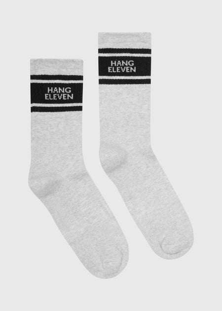 Hang Eleven Sport Socks - Grey Melee