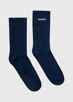 Small Logo Sock - Navy Blue