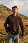 Clean Waffle Knit - Dark Brown
