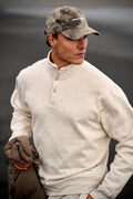 Vintage Washed High Neck - Sand