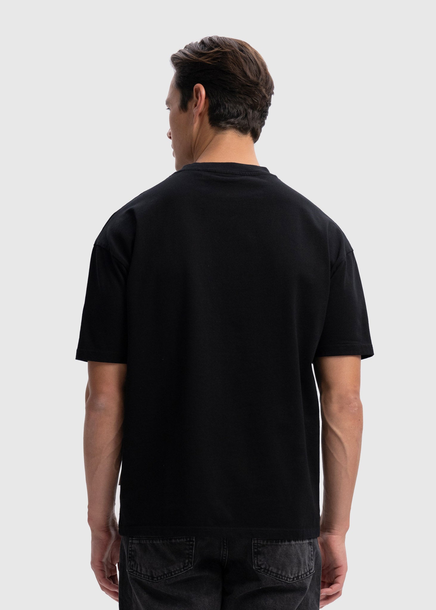 Heavy Oversized Premium Tee - Black