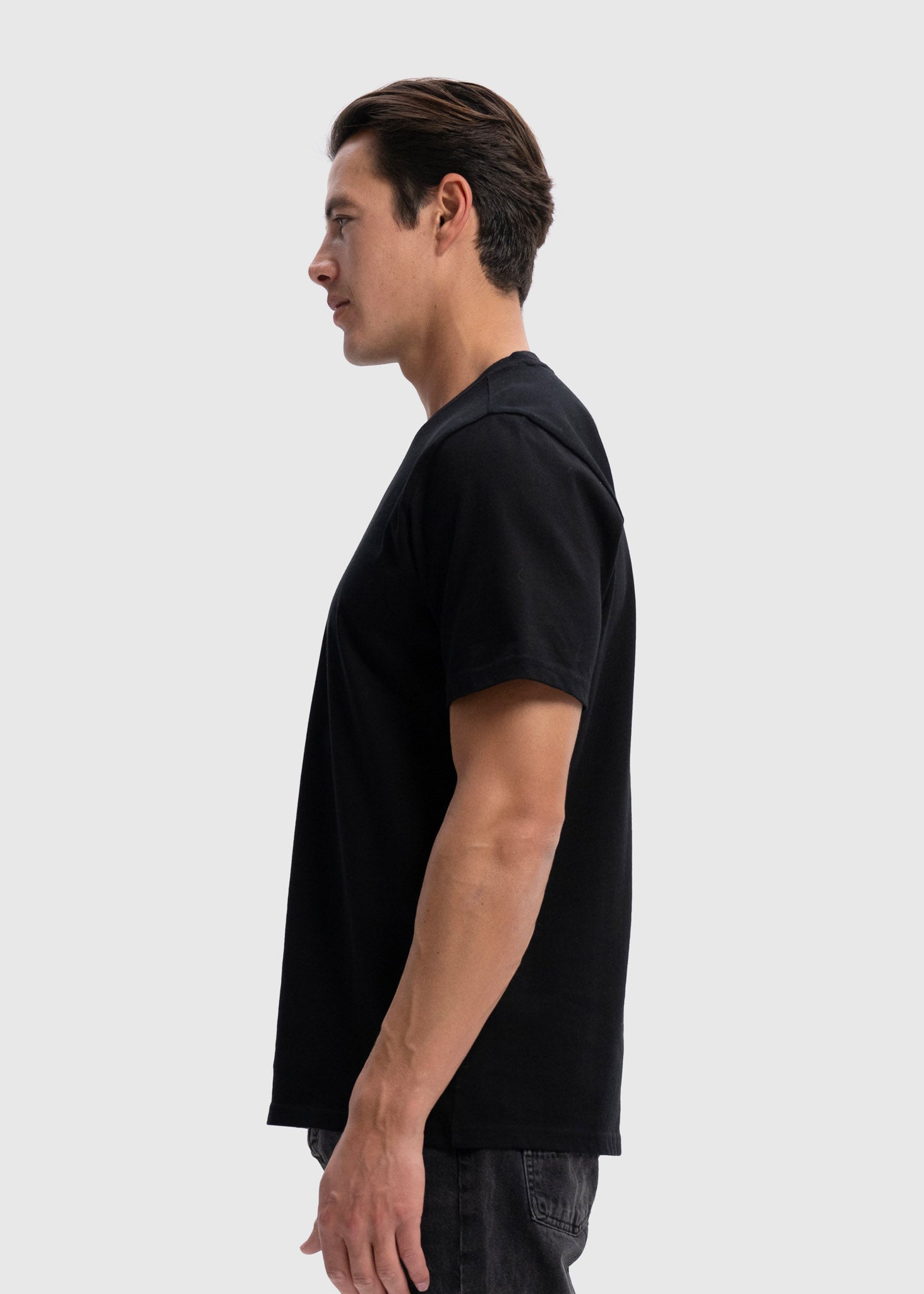 Heavy Regular Premium Tee - Black