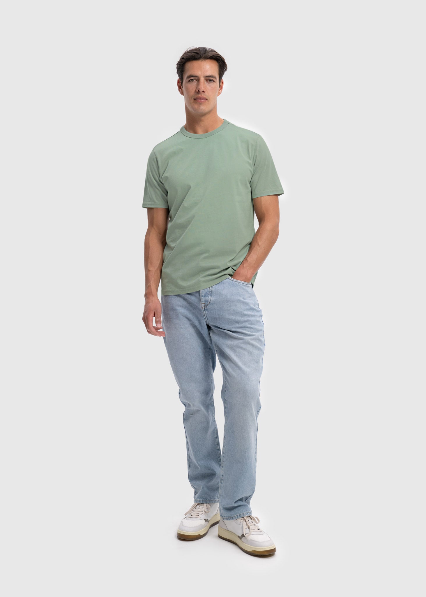 Regular Premium Tee - Sage Green