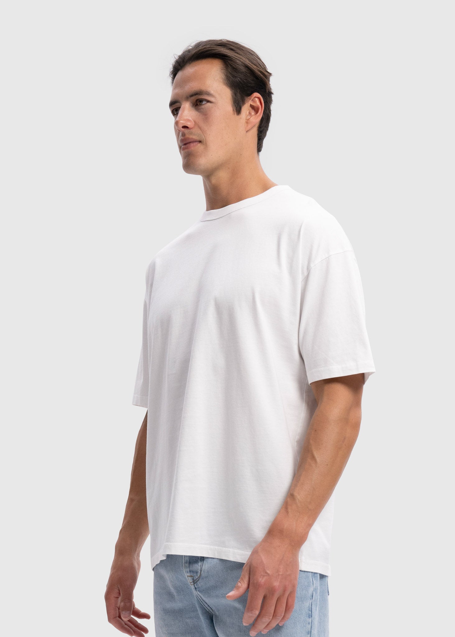 T-shirt Premium Oversize - Blanc