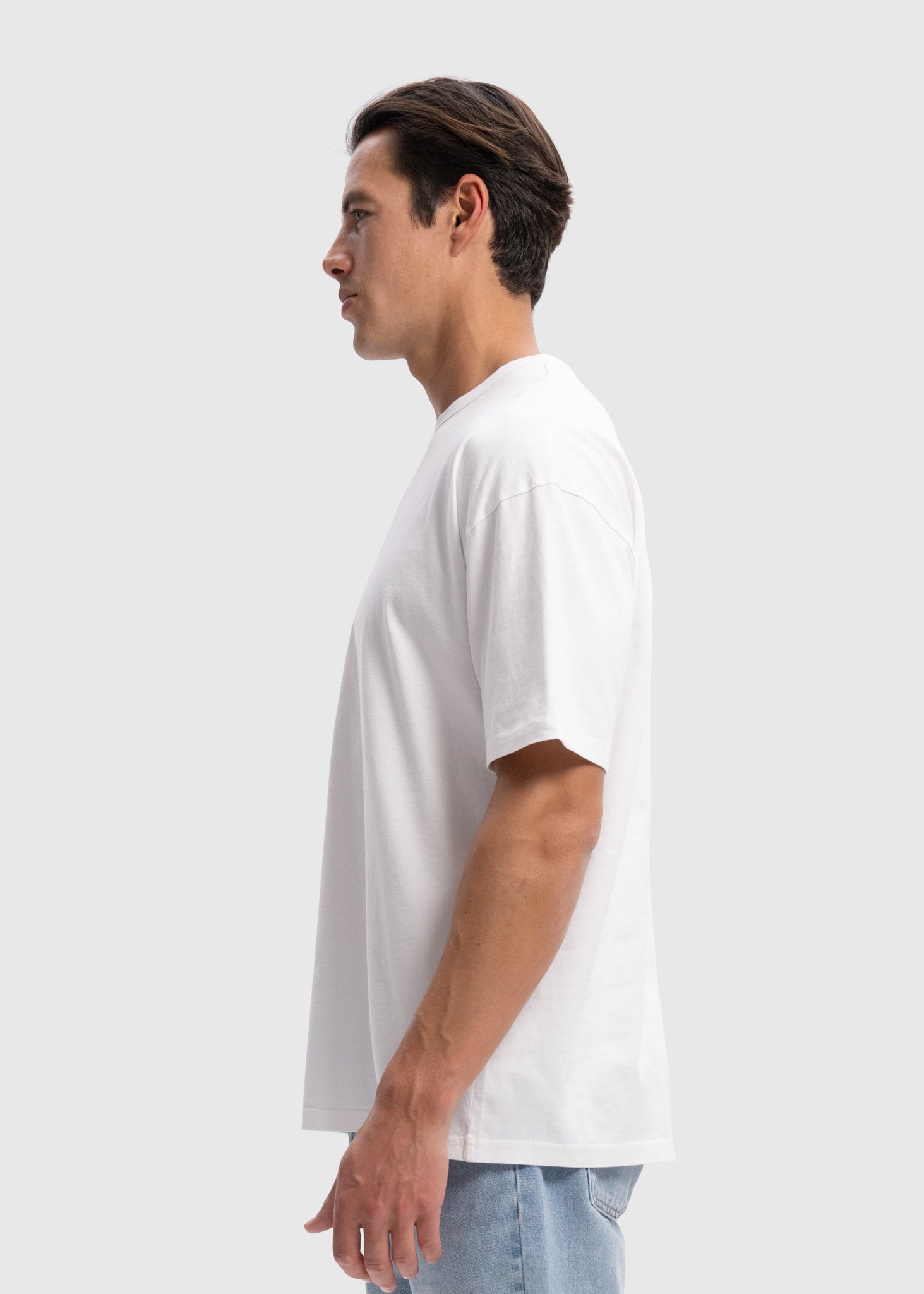 T-shirt Premium Oversize - Blanc