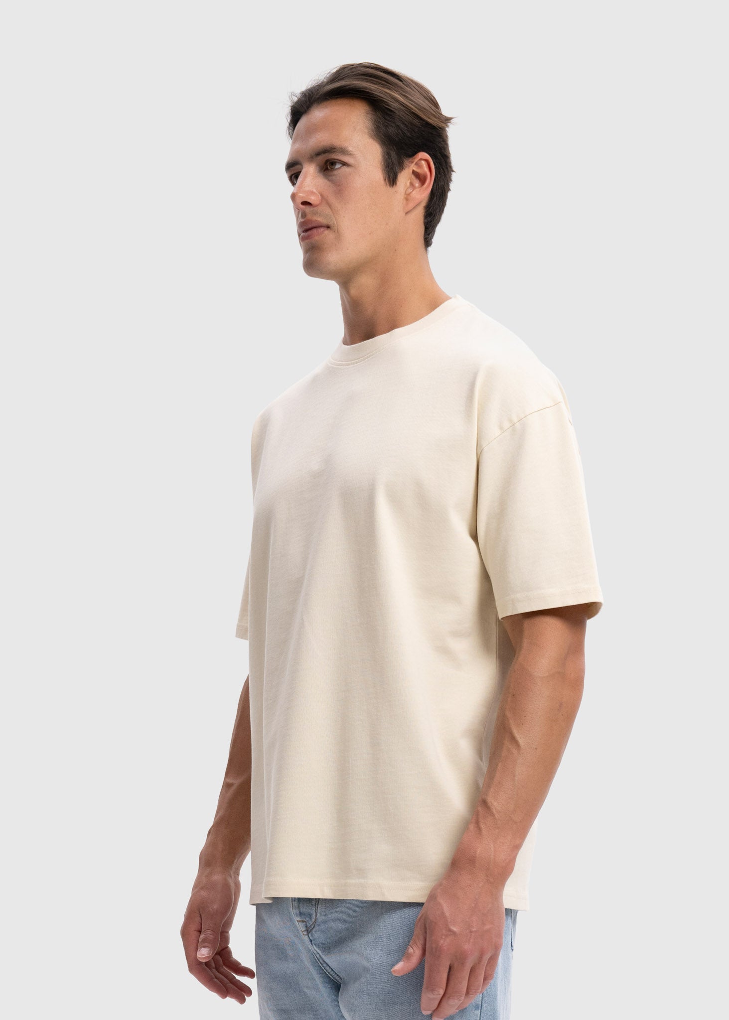 Heavy Oversized Premium Tee - Sand