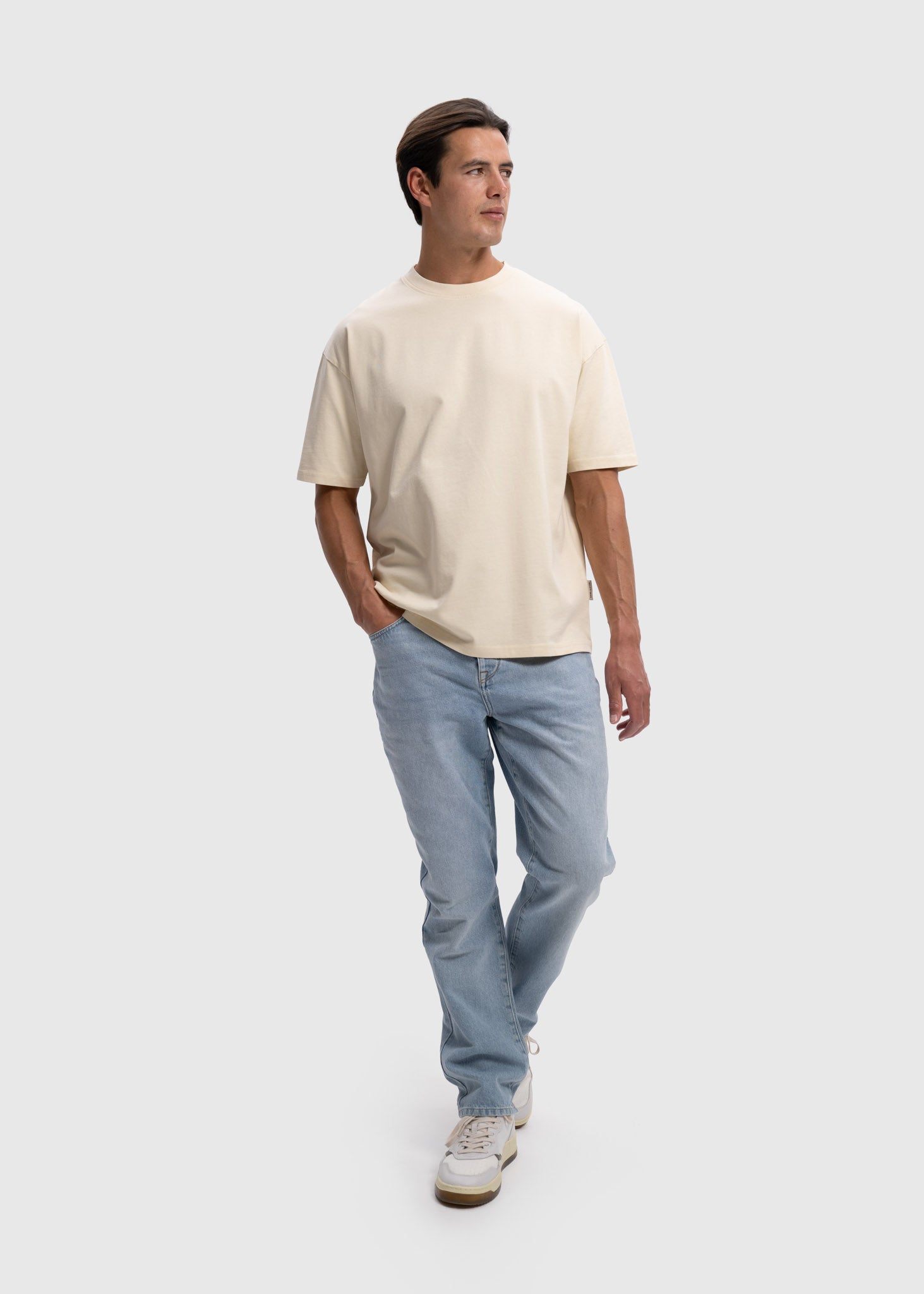 Heavy Oversized Premium Tee - Sand