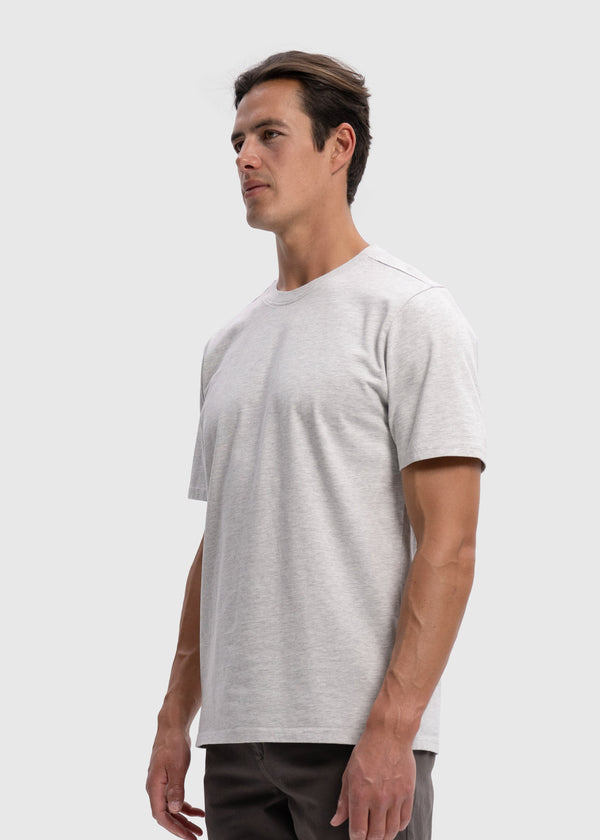 Heavy Regular Premium Tee - Light Grey
