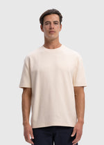 Pique Tee - White Sand