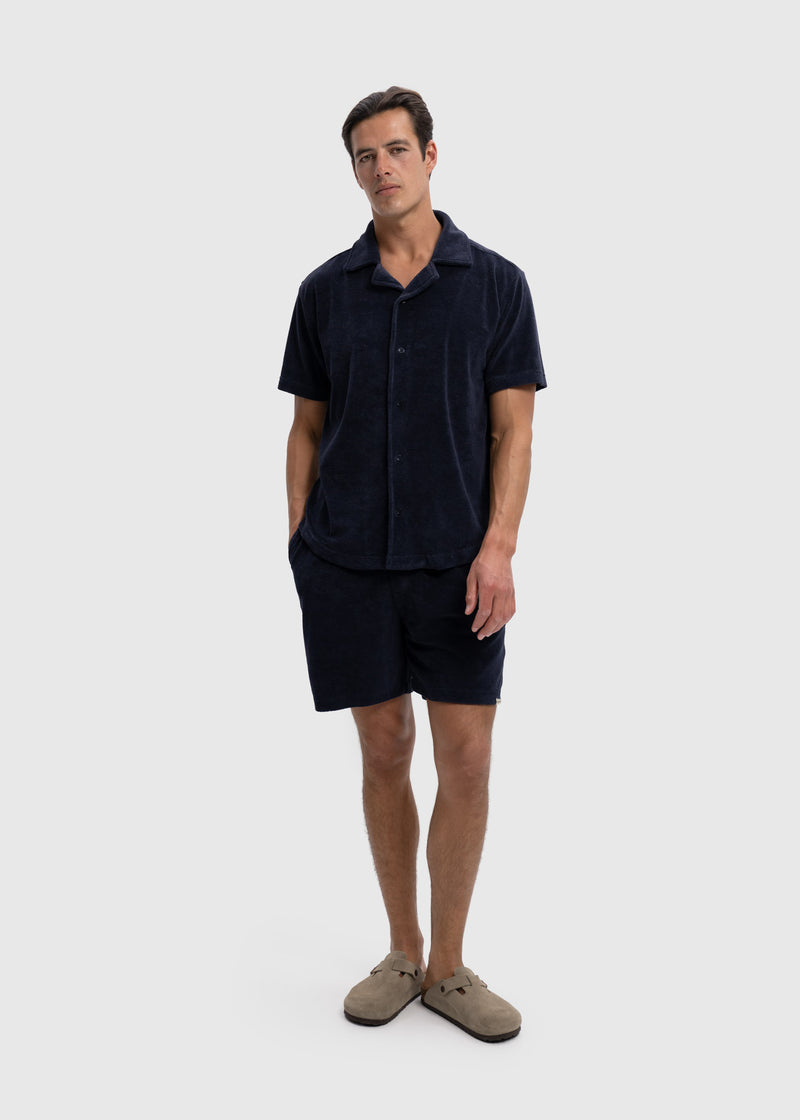 Terry Shirt - Navy Blue