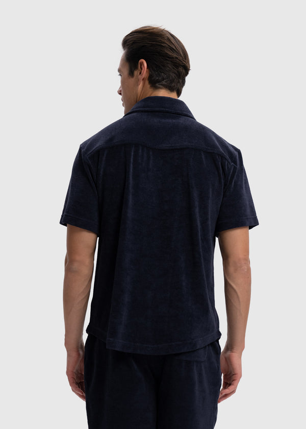 Terry Shirt - Navy Blue