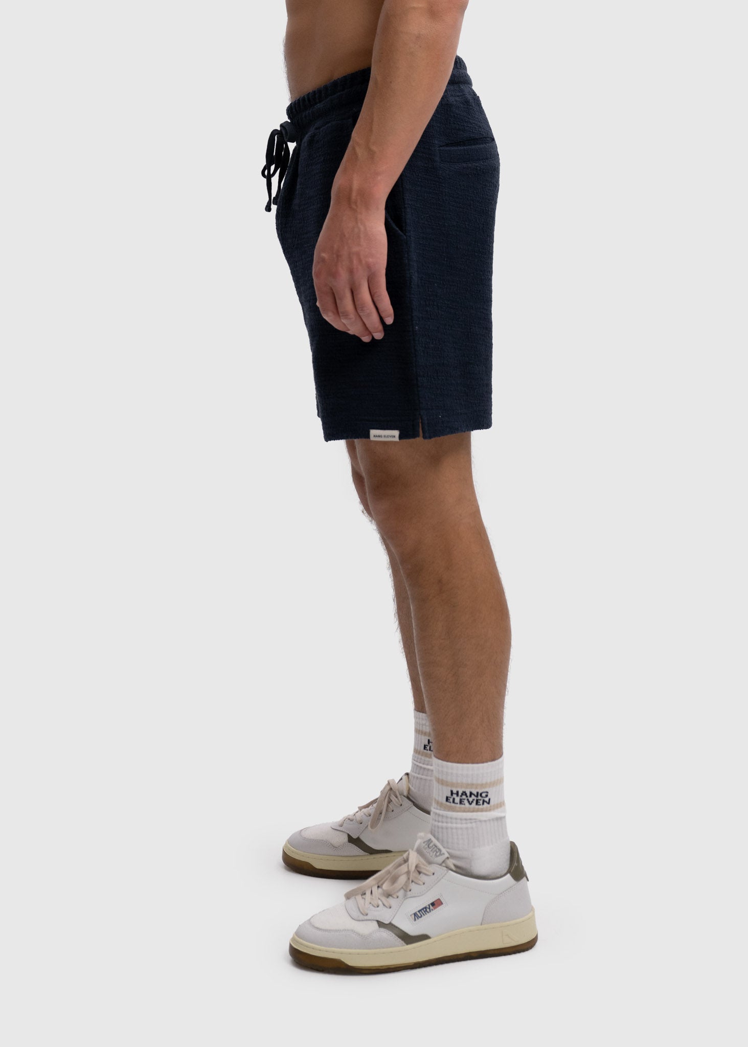 Boucle Short - Navy Blue
