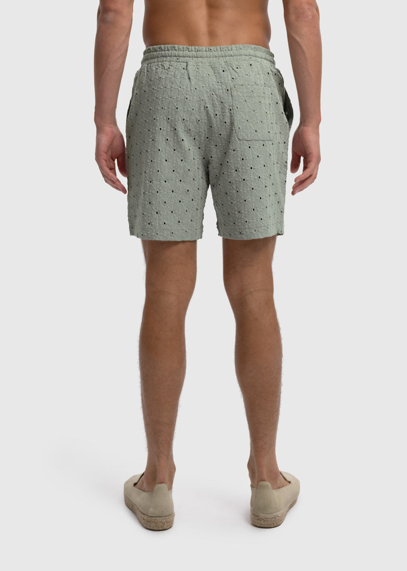 Crochet Sunrise Short - Winter Pear