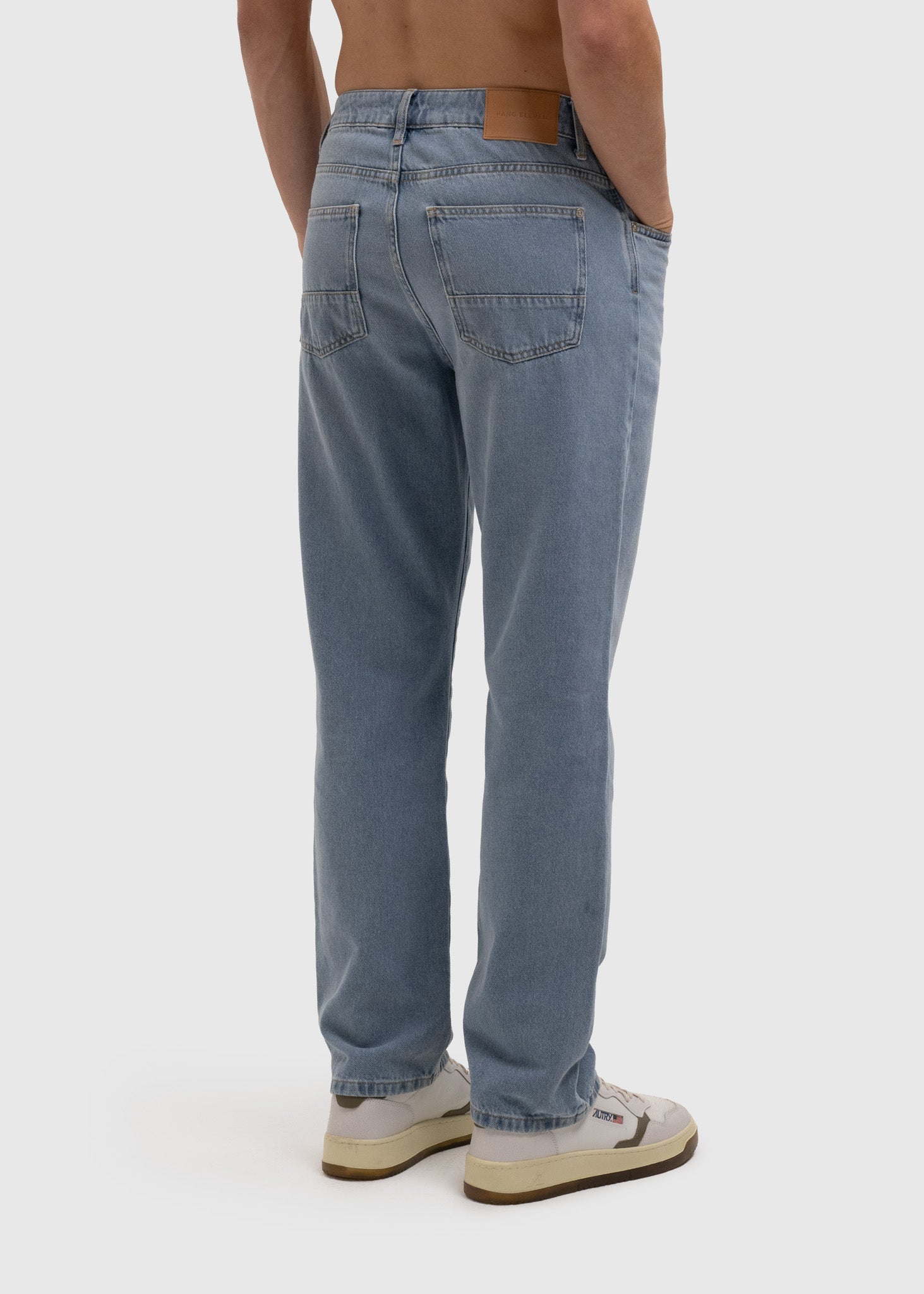 Miles Straight Jeans - Blue Light