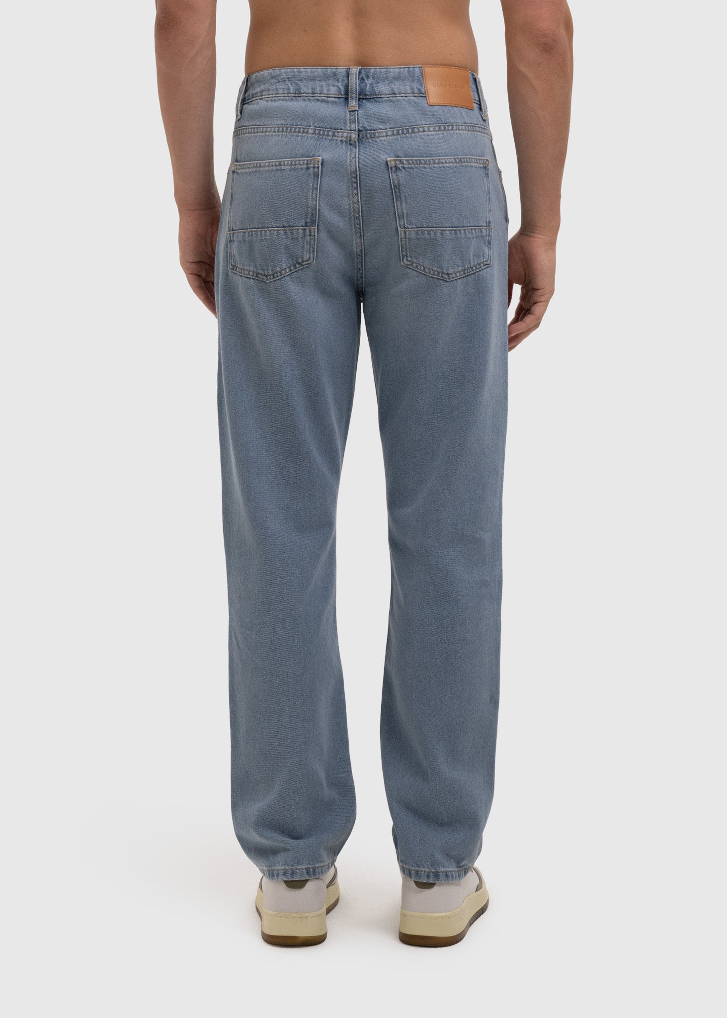 Miles Straight Jeans - Blue Light
