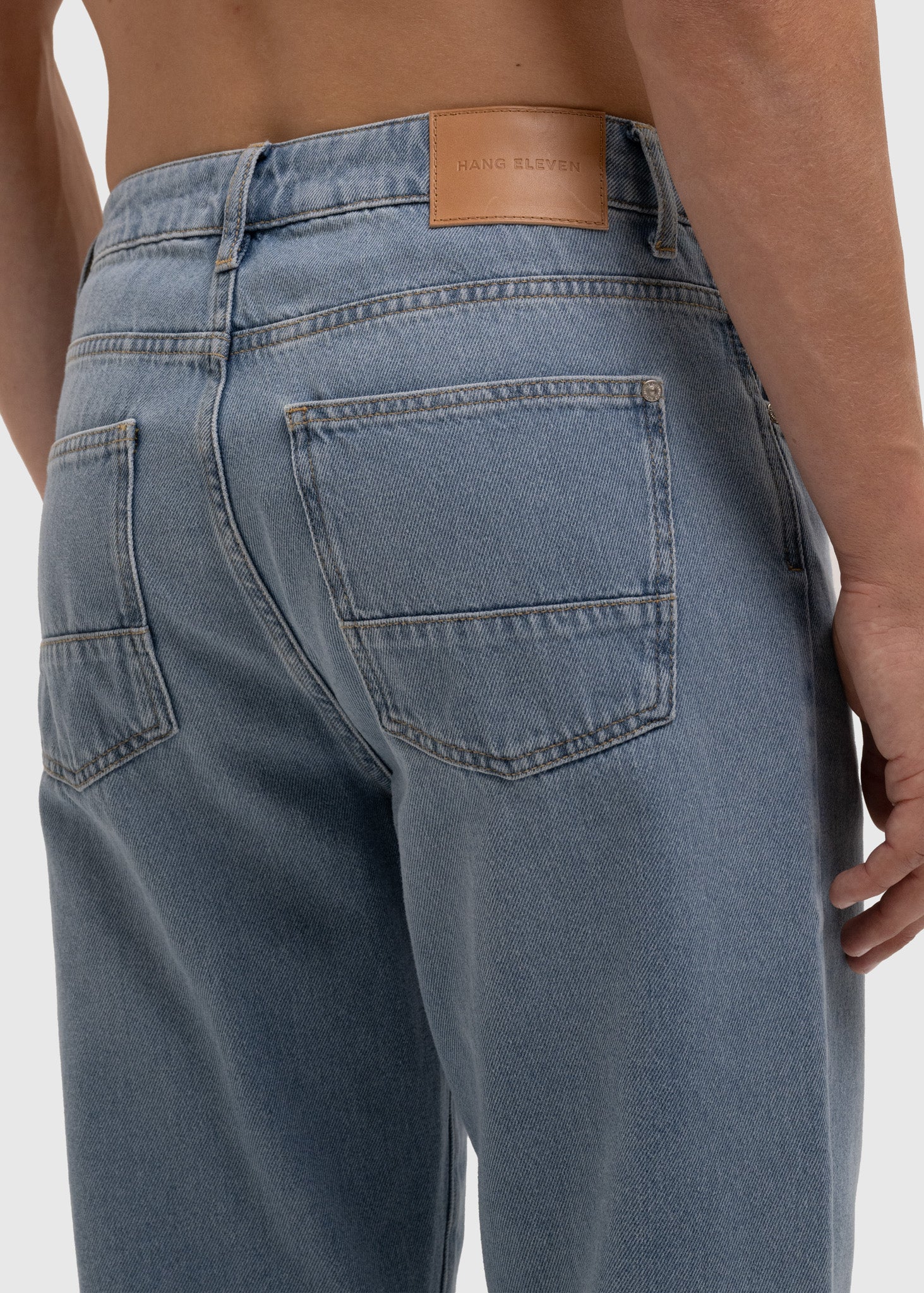 Miles Straight Jeans - Blue Light