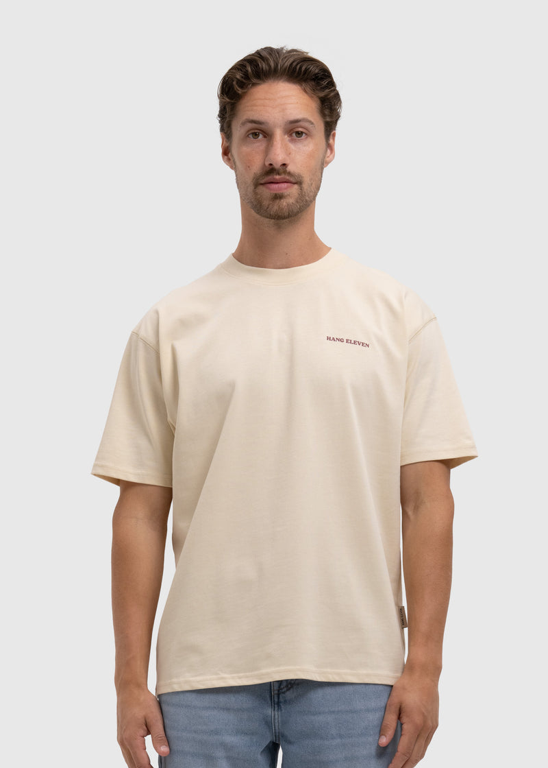 Font Tee - Weißer Sand