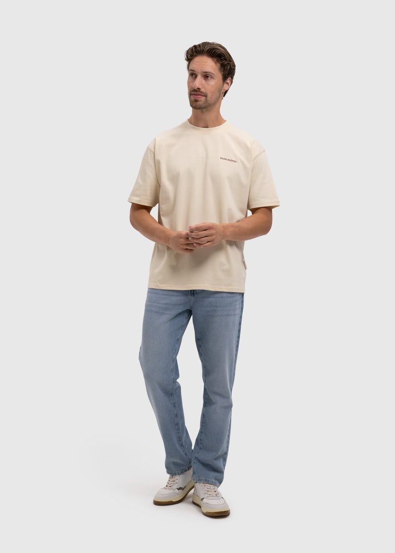 Font Tee - Weißer Sand