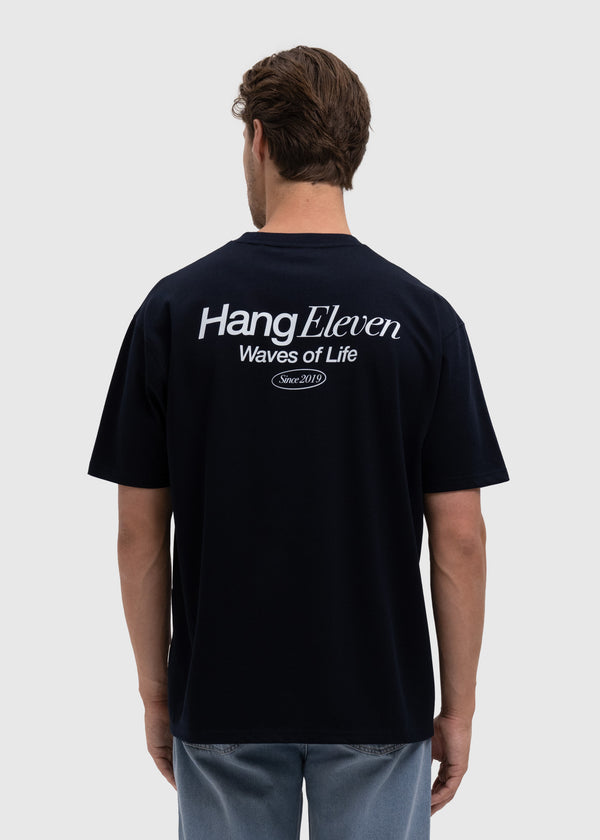 Concept Tee - Navy Blue