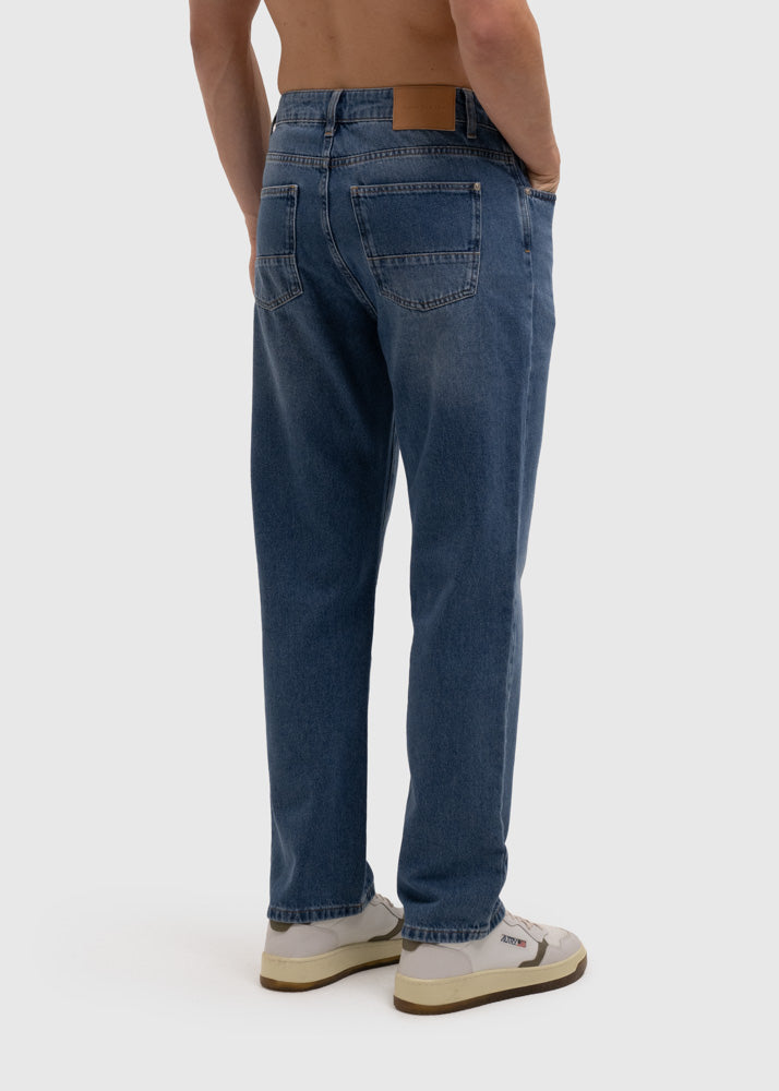 Miles Straight Jeans - Blue Middle