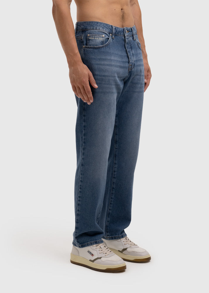 Miles Straight Jeans - Blue Middle