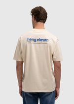 Brand Embro Tee - White Sand