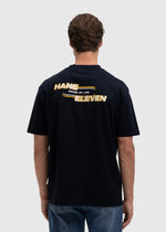 Waves Of Life Tee - Navy Blue