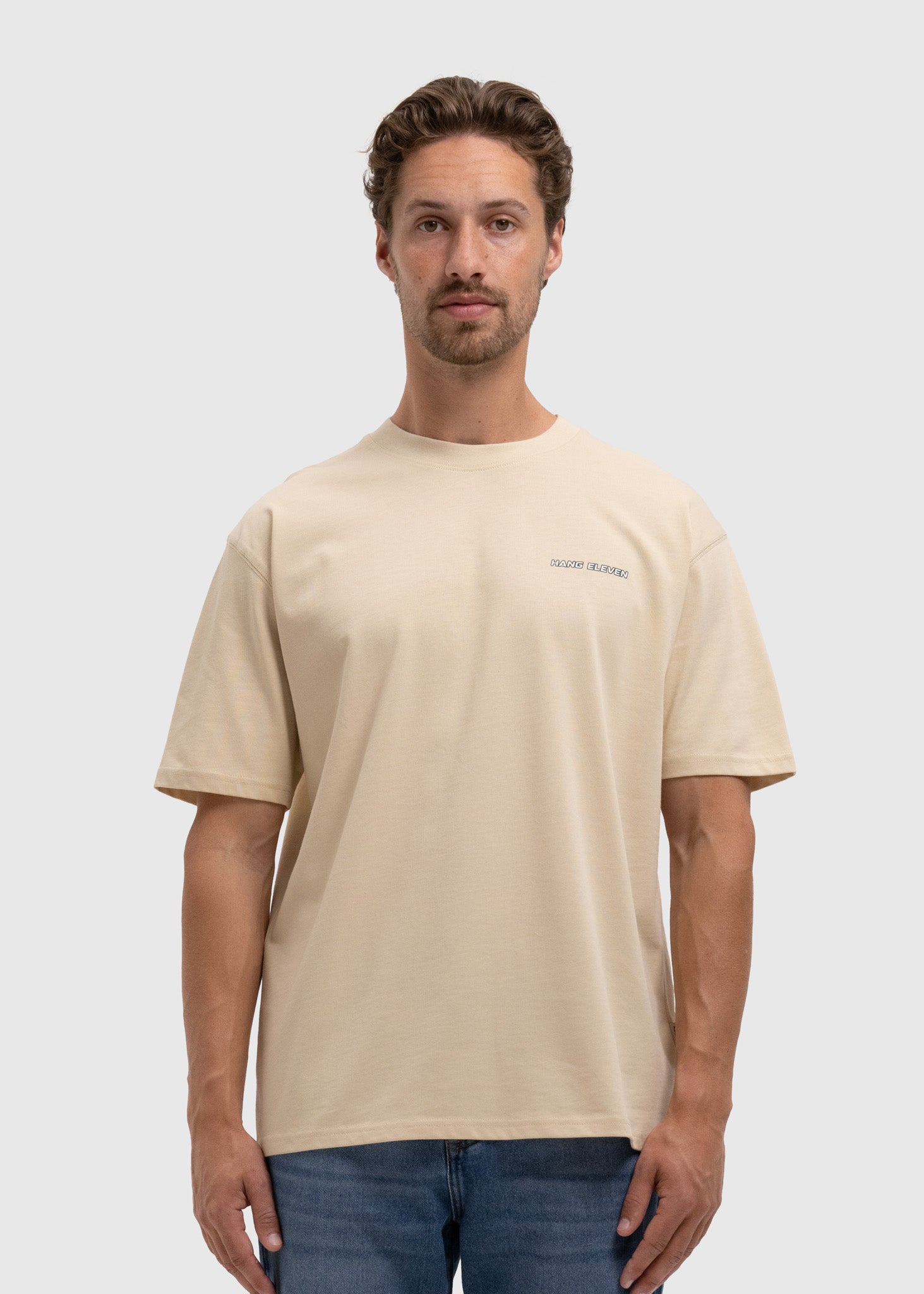 Retro Tee - Sand
