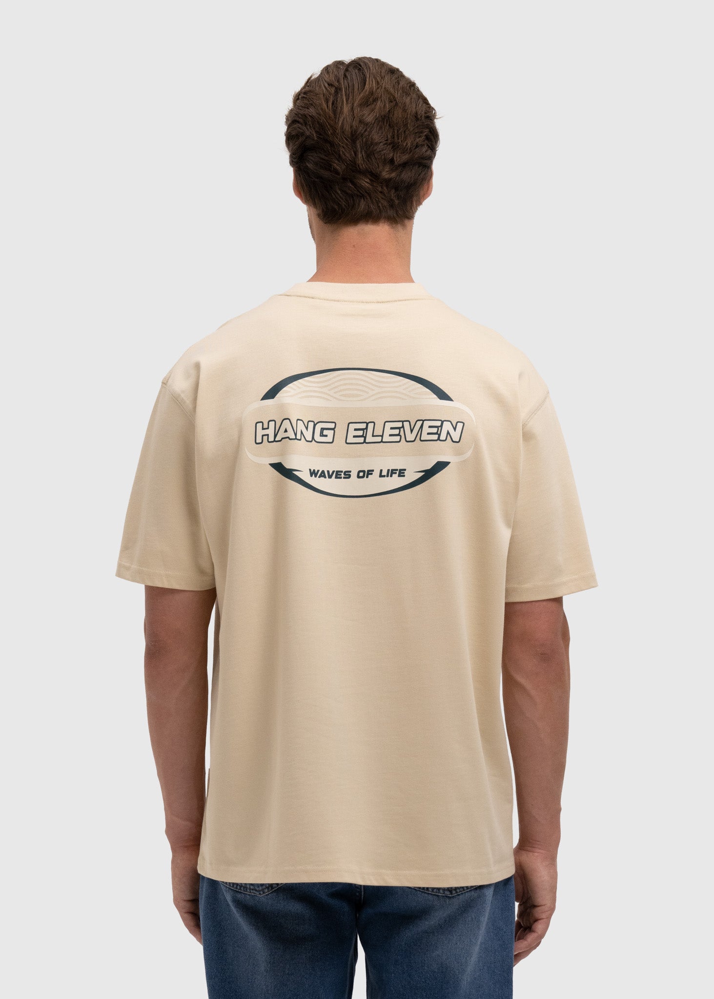 Retro Tee - Sand