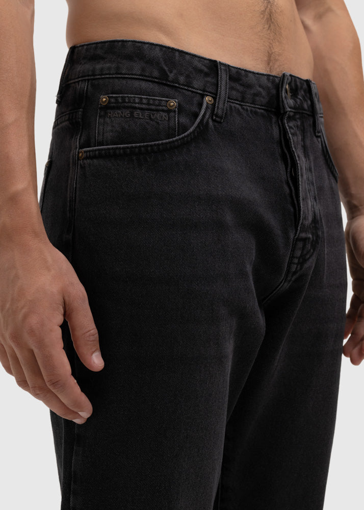 Miles Straight Jeans - Black